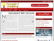 Tablet Screenshot of inovacaomarketing.com